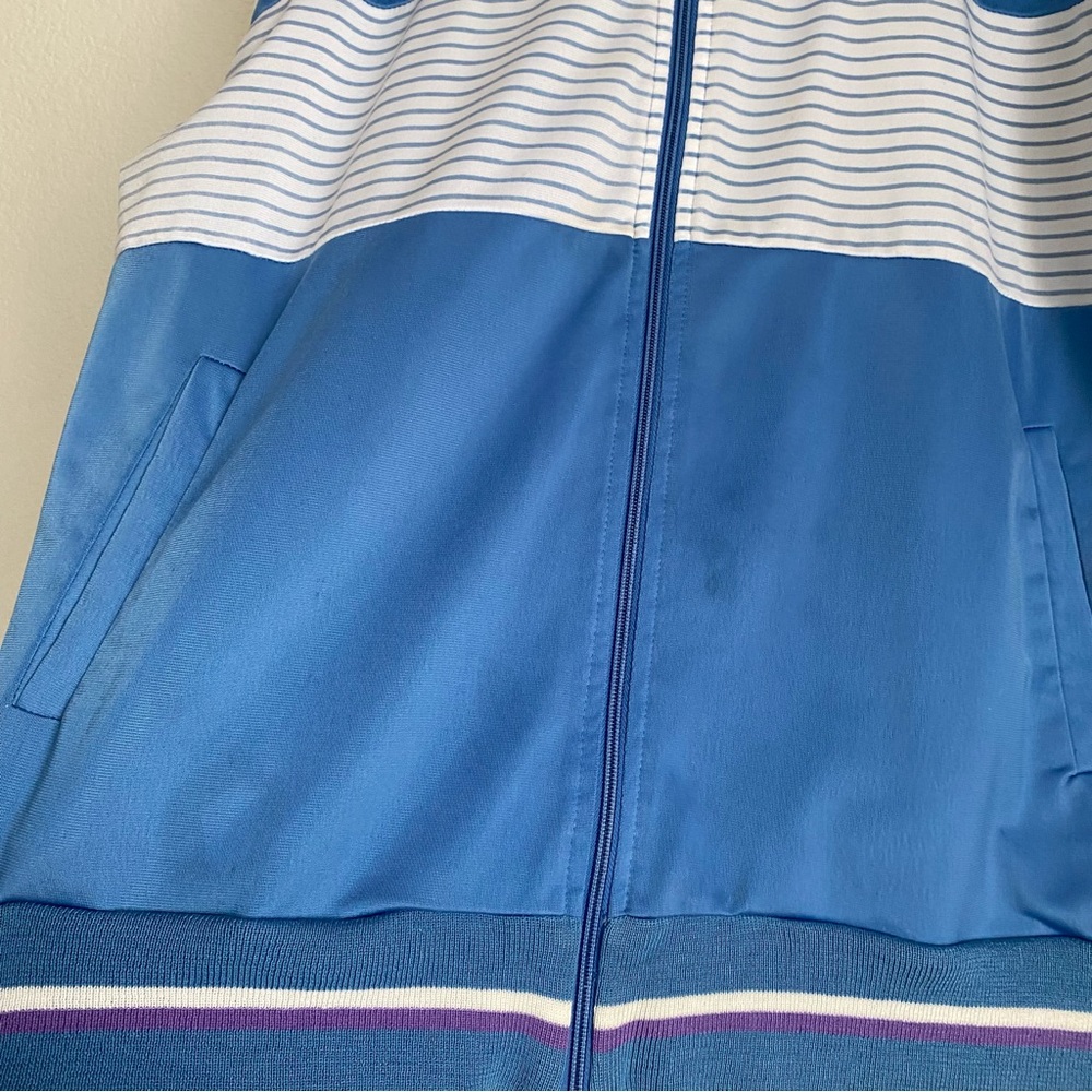 Vintage Le Tigre zip track jacket, light blue, L - Picture 13 of 13